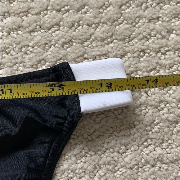 NEW La Vie En Rose black/white bikini bottom M - Picture 5 of 6